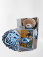 Babygift newborn set, Dojčenské potreby v darčekovom balení, modrá