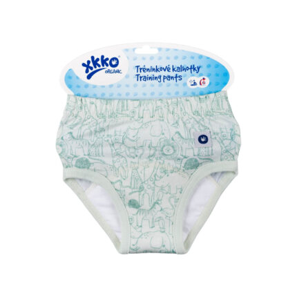 XKKO Organic Tréningové nohavičky - Safari Granite Green, Veľkosť S