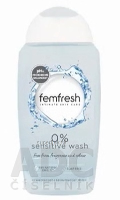 Femfresh Sensitiv Intímna umývacia emulzia bez parfumácie 1x250 ml
