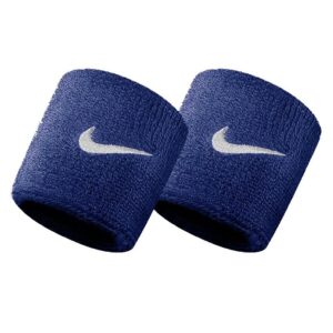 Nike Swoosh Potítko na ruku, modré, 2ks