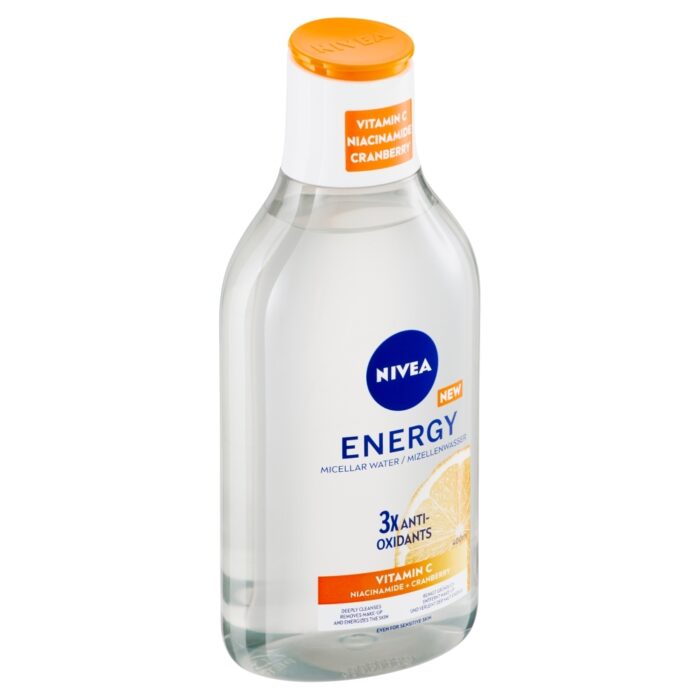 NIVEA Energy Energizujúca micelárna voda, 400 ml