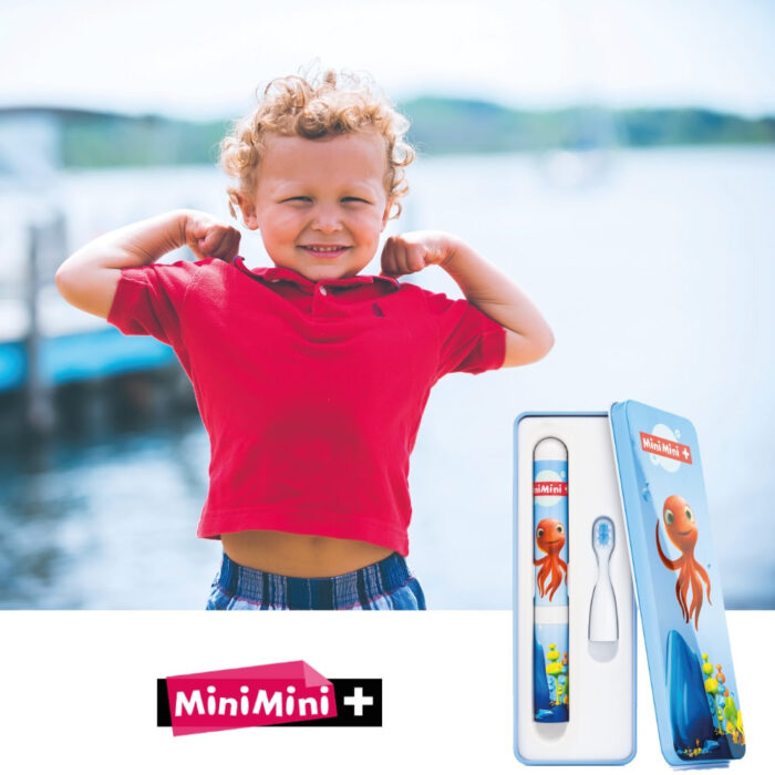 VITAMMY SMILE MiniMini+ Detská sonická zubná kefka, Lola Chobotnica, od 3 rokov