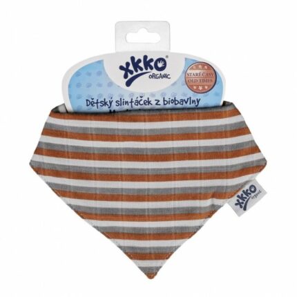 XKKO - Slintáček Organic Staré časy Brown Stripes