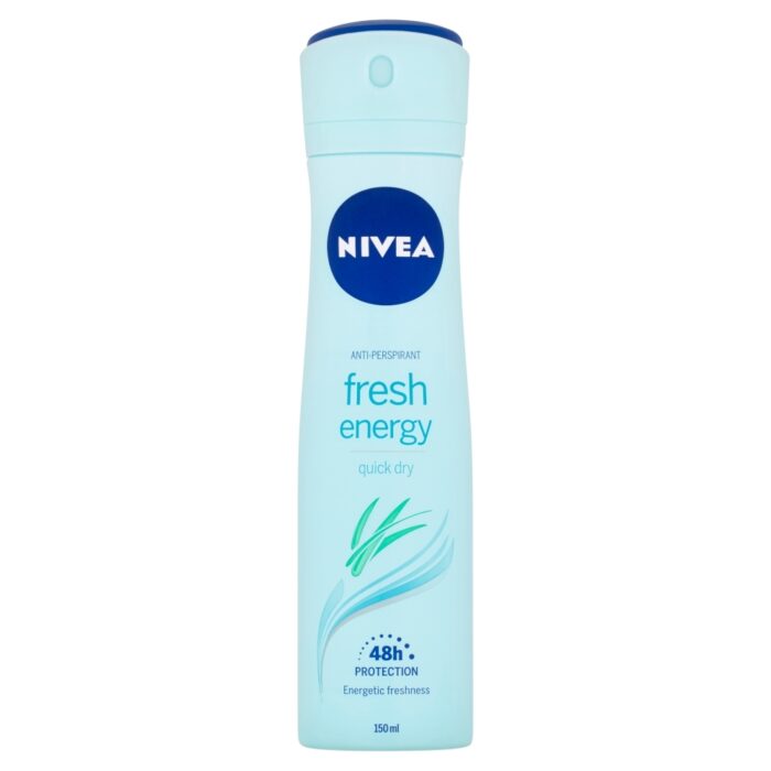 NIVEA Fresh Energy Sprej antiperspirant, 150 ml