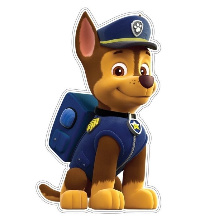 Nickelodeon Nástenná dekorácia Paw Patrol, Chase