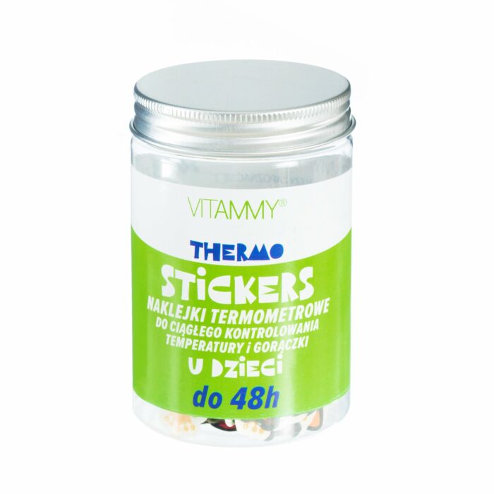 VITAMMY THERMO STICKERS Nálepky s teplomerom na nepretržité meranie teploty, 100ks