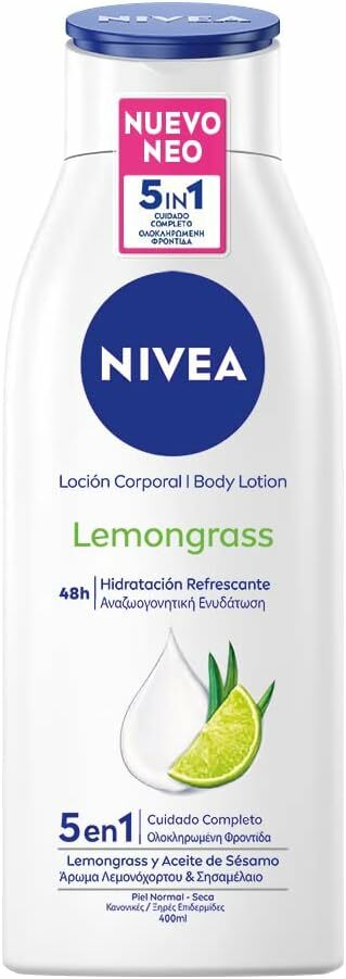 NIVEA Lemongrass & Hydration Telové mlieko 400 ml