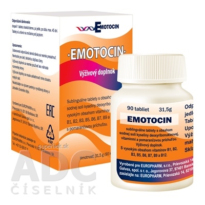 EMOTOCIN tbl 1x90 ks