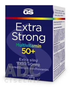 GS Extra Strong Multivitamín 50+ tbl (inov.2023) 1x30 ks
