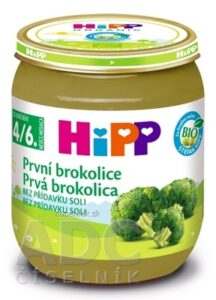 HiPP Príkrm BIO Prvá brokolica (od ukonč. 4./6. mesiaca) 1x125 g