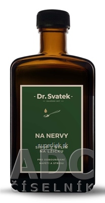 Dr.Svatek SIRUP z bylín NA NERVY 1x250 ml