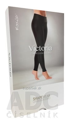 MAXIS SHAPEWEAR VICTORIA LEGÍNY veľkosť M-X, kompresné, formujúce, čierne 1x1 ks