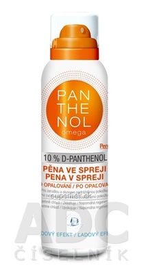 omega PANTHENOL 10% ĽADOVÝ EFEKT pena v spreji po opaľovaní 1x200 ml