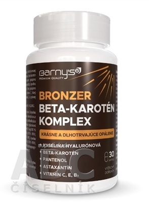 Barny's BRONZER Beta-karotén Komplex cps 1x30 ks