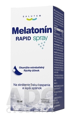 Melatonín RAPID Spray SALUTEM 1x30 ml