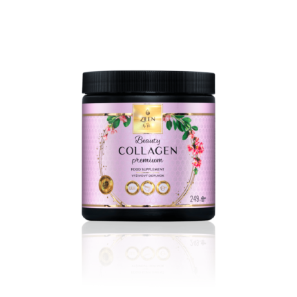 ZEEN Premium Beauty Collagen, Výživový doplnok-kolagén s príchuťou Malina, 30 x 8,3g