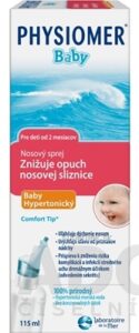 PHYSIOMER Baby Hypertonický nosový sprej s obsahom morskej vody 1x115 ml