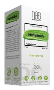 nesVITAMINS Methylfolate 400 µg cps 1x60 ks