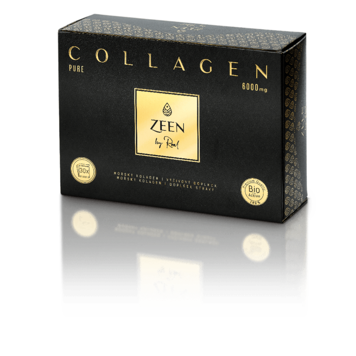 ZEEN Collagen pure 7000 mg, Výživový doplnok-Morský kolagén bez príchute, 30 x 6g