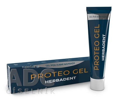 HERBADENT PROTEO GEL gél pod zubné náhrady 1x40 g