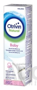 Otrivin Natural Baby nosový sprej s obsahom morskej vody 1x100 ml