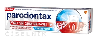 Parodontax Aktívna obnova ďasien FRESH MINT zubná pasta 1x75 ml