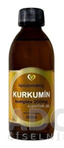 Zdravý svet Lipozomálny KURKUMÍN 1x200 ml