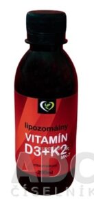 Zdravý svet Lipozomálny VITAMÍN D3 + K2 1x200 ml