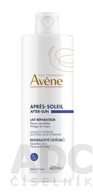 AVENE APRES-SOLEIL Reparačné MLIEKO po opaľovaní 1x400 ml