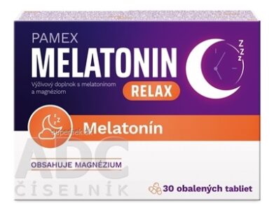 PAMEX MELATONIN RELAX tbl 1x30 ks