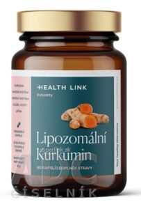 HEALTH LINK Lipozomálny kurkumín cps 1x60 ks