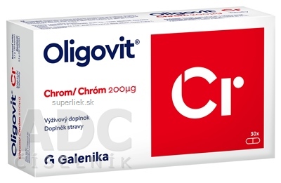 Oligovit Cr 200 µg cps (chróm) 1x30 ks