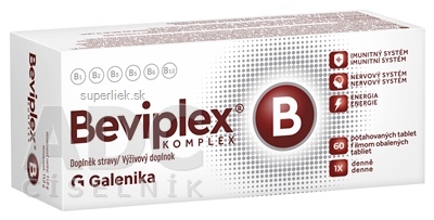 Beviplex B komplex tbl 1x60 ks