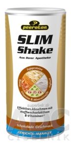 Peeroton SLIM Shake prášok s čokoládovou príchuťou 1x500 g