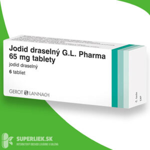 Jodid draselný G.L. Pharma 65 mg tbl (blis.PVC/PVDC/Al) 1x6 ks