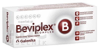 Beviplex B komplex tbl 1x30 ks