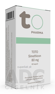 TOTO Simethicon 80 mg cps 1x60 ks