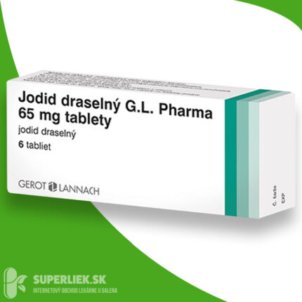 Jodid draselný G.L. Pharma 65 mg tbl (blis.PVC/PVDC/Al) 1x6 ks