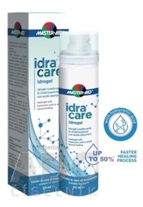 MASTER AID IDRA Care Hydrofilný gél na liečbu rán a popálenín s kyselinou hyaluronovou 1x50 ml