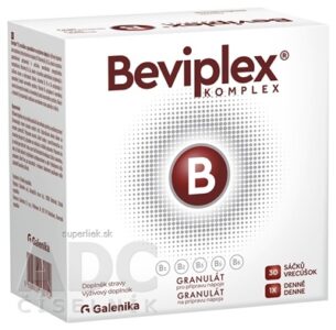 Beviplex B komplex granulát na prípravu nápoja, vrecúška 1x30 ks