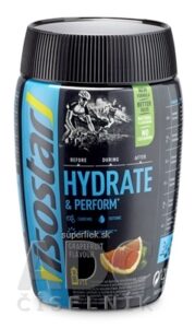 Isostar HYDRATE & PERFORM Grapefruit izotonický nápoj v prášku s grapefruitovou príchuťou 1x400 g