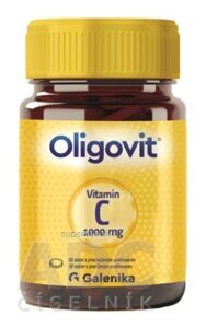 Oligovit Vitamín C 1000 mg tbl s predĺženým uvoľňovaním 1x30 ks