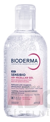 BIODERMA Sensibio AR+ Micelárny gél 1x250 ml