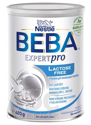 BEBA EXPERT pro Lactose free počiatočná dojčenská výživa (od narodenia)(inov.2025) 1x400 g