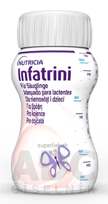 Infatrini výživa pre dojčatá od narodenia (inov.2025) 24x125 ml (3000 ml)