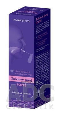 Slovakiapharm Šalviový sprej FORTE 1x30 ml