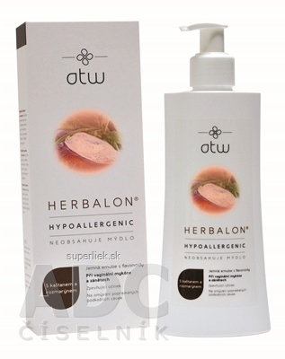 atw HERBALON s gaštanom a rozmarínom hypoallergenic, emulzia pre intímnu hygienu 1x200 g