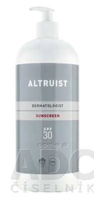 ALTRUIST Opaľovací krém SPF 30 1x1000 ml