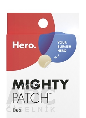 Hero. MIGHTY PATCH Duo hydrokoloidné náplasti (Original 6 ks + Invisible 6 ks) 1x12 ks