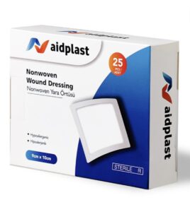 Aidplast Priehľadná sterilná náplasť na rany 9 x 10 cm, 1x25 ks